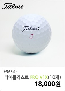 [특A+] 타이틀리스트 Pro v1x (10개)